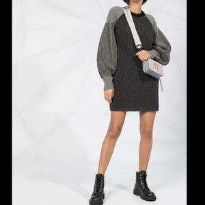 Kenzo- Balloon sleeve ribbed sweater